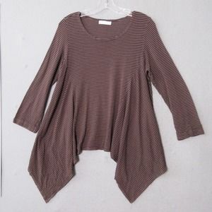 Bryn‎ Walker Asymmetrical Made in USA Relaxed Top